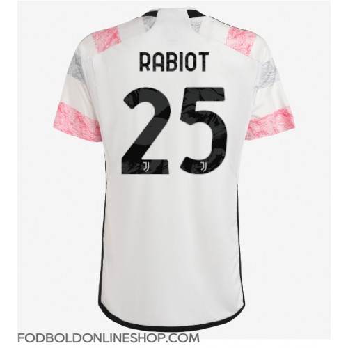 Juventus Adrien Rabiot #25 Udebanetrøje 2023-24 Kortærmet